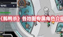 《鵝鴨殺》各地圖專屬角色介紹