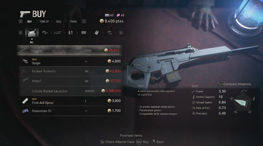 《生化危機4：重制版》早期商店解鎖物品MOD[正式版]