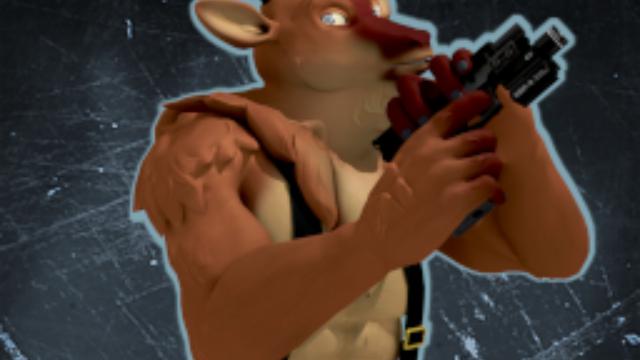 《求生之路2》furry馴鹿路易斯MOD