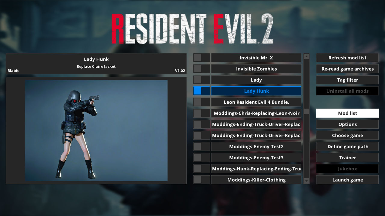 《生化危機2：重制版》MOD管理工具V2.243