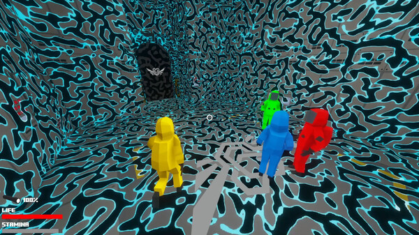 多邊形幕后房間