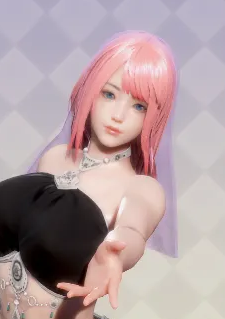 《ROOM Girl》性感紅色長發小姐姐MOD