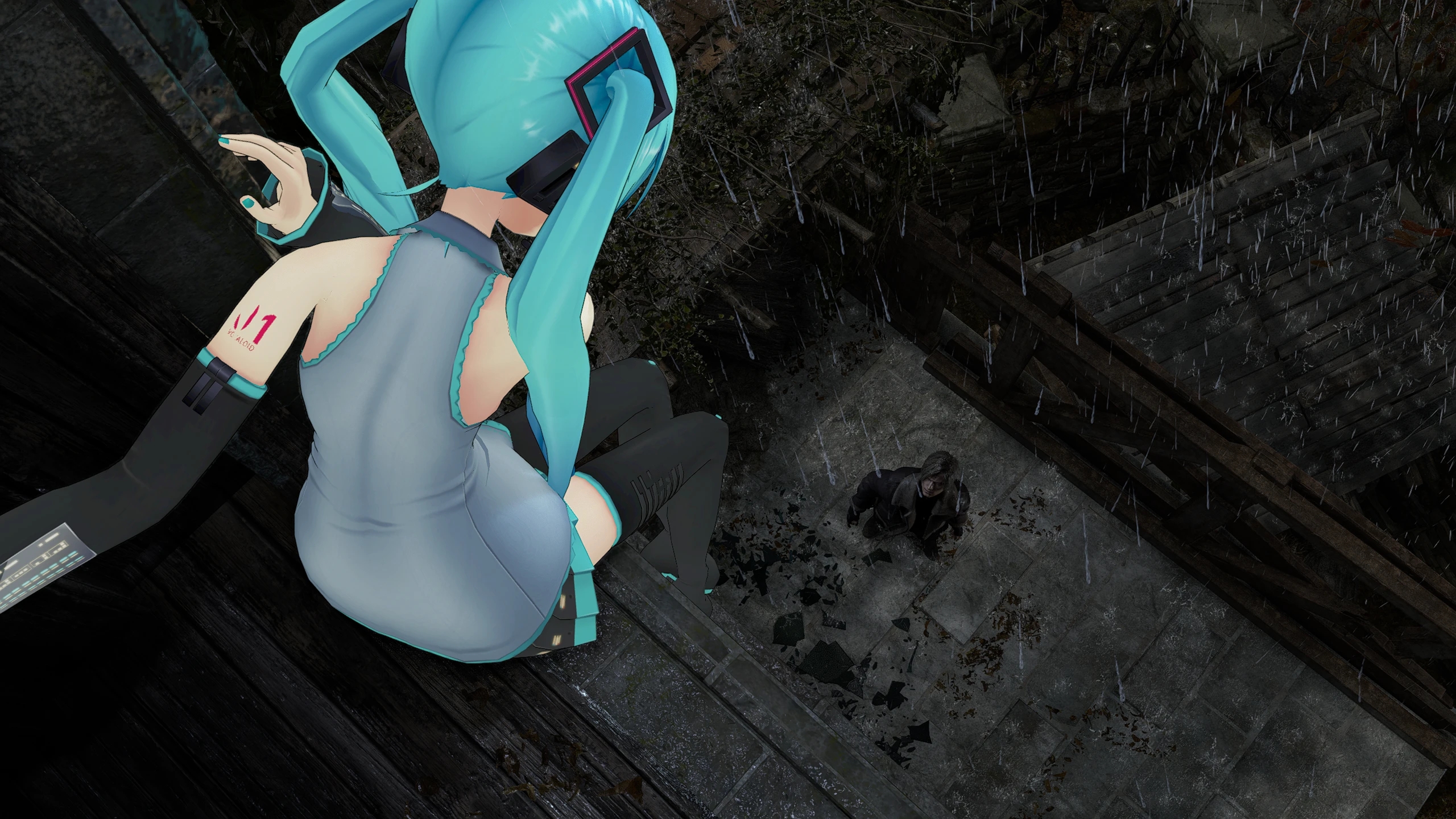 《生化危機4：重制版》初音未來替換阿什莉MOD