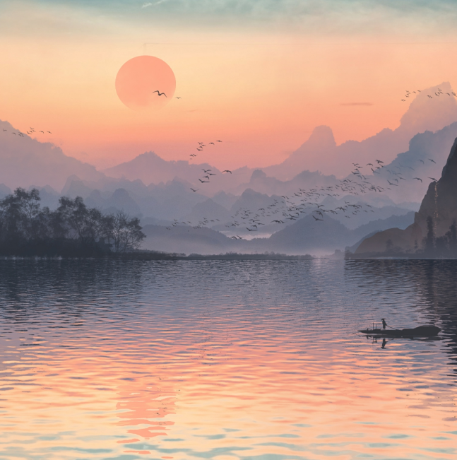《Wallpaper Engine》秋水長天一色高清動態(tài)壁紙