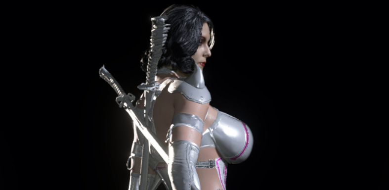 《生化危機8：村莊》吸血鬼夫人性感對魔忍MOD