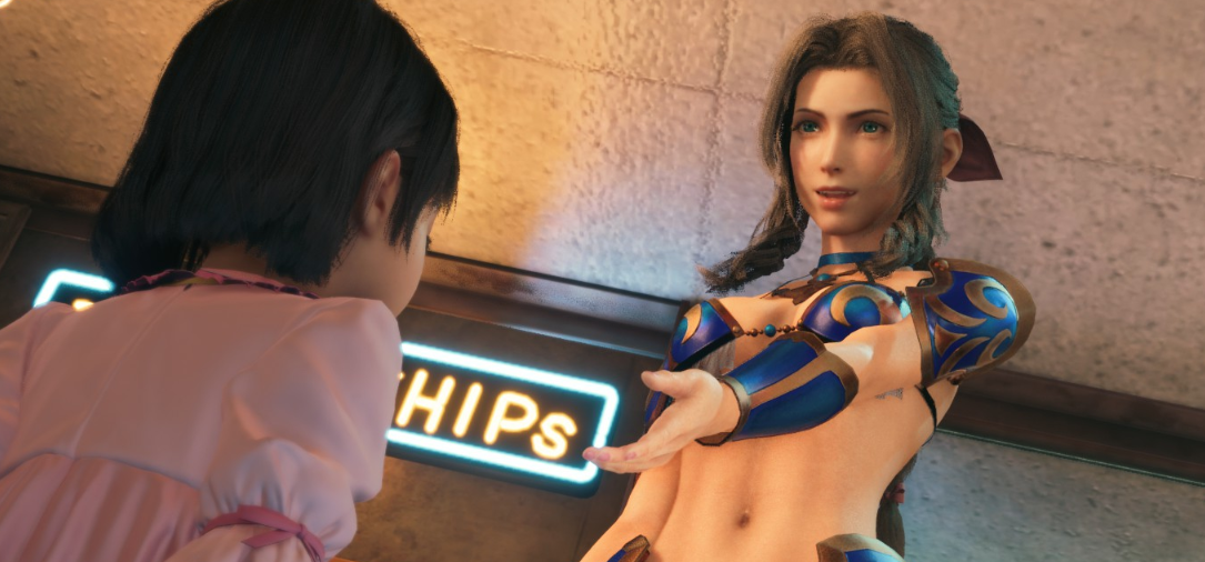 《最終幻想7：重制版》愛麗絲戰(zhàn)斗女武神服裝MOD