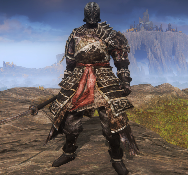 《艾爾登法環》黑暗之魂2騎士亞倫套裝替換圣樹騎士鎧甲v1.1MOD