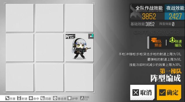 《少女前線》低耗打撈閃電姐介紹