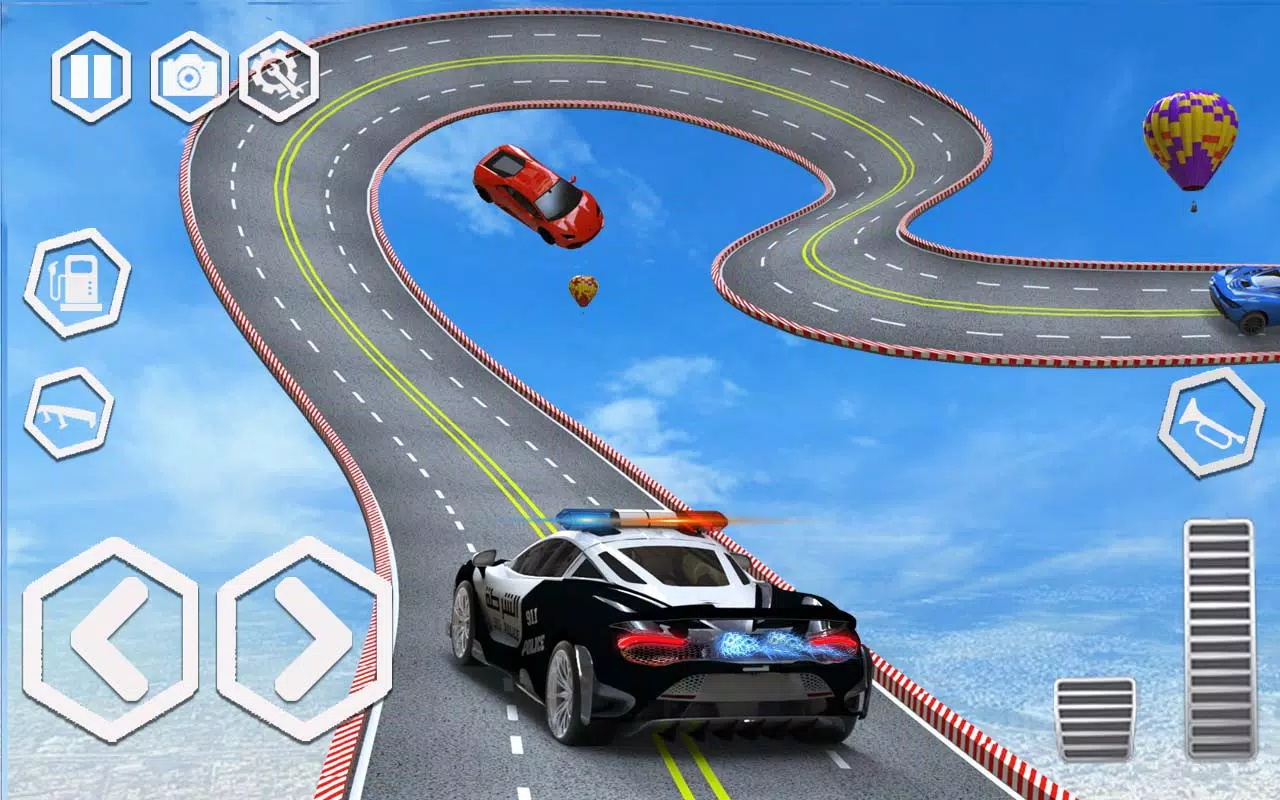特技警車(chē)空中挑戰(zhàn)