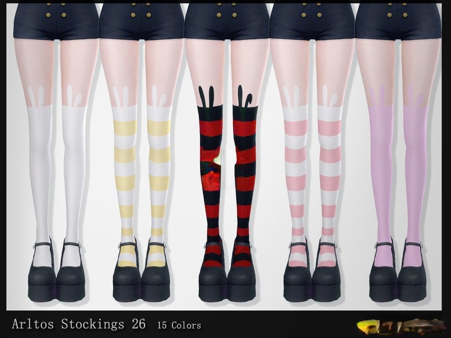 《模擬人生4》女性兔耳朵絲襪MOD
