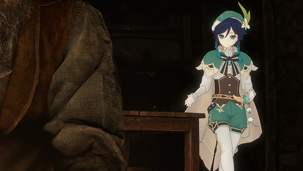 《生化危機4：重制版》原神溫迪替換里昂MOD