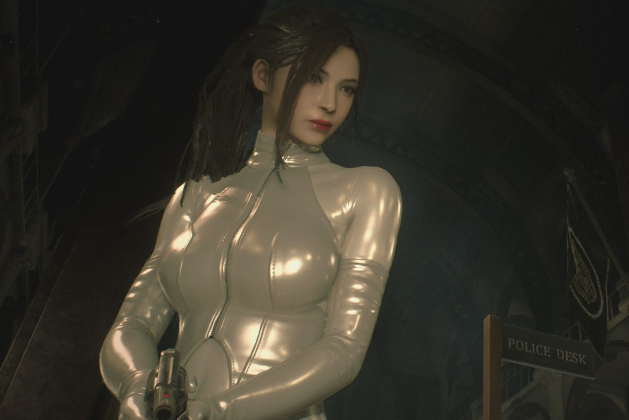 《生化危機2：重制版》艾達性感銀色夜行服MOD