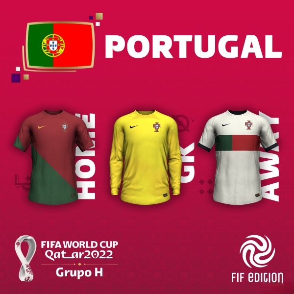 《FIFA 22》葡萄牙國家隊球衣包