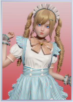《ROOM Girl》金發(fā)雙馬尾女仆少女MOD
