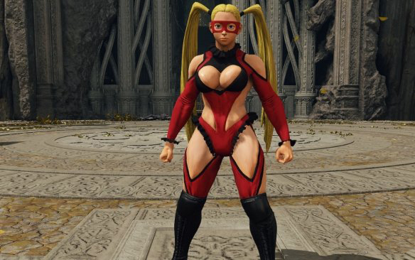 《艾爾登法環》街霸性感紅色米卡替換觀星者套MOD