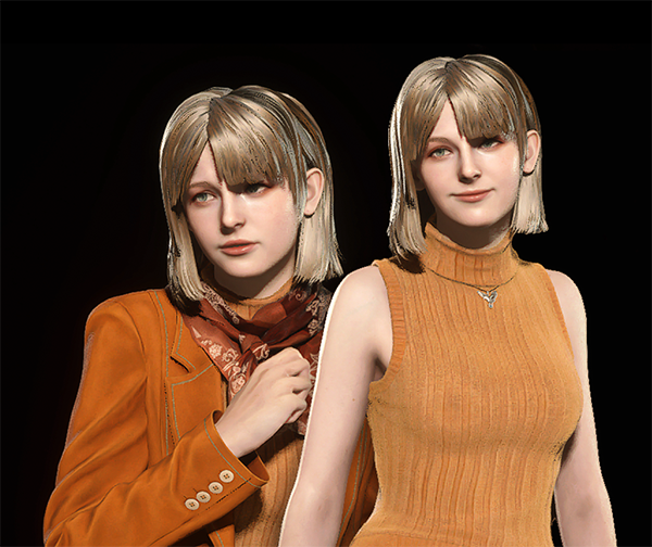 《生化危機(jī)4：重制版》阿什莉舊版發(fā)型v1.1MOD[正式版]
