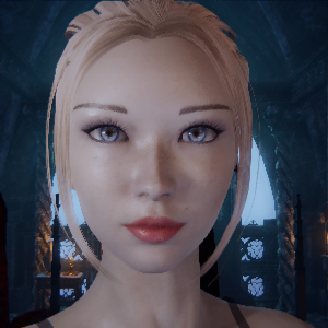 《懲戒魅魔》紅唇粉發(fā)絕色佳人捏臉MOD