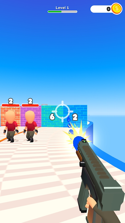 連跑帶跳射擊