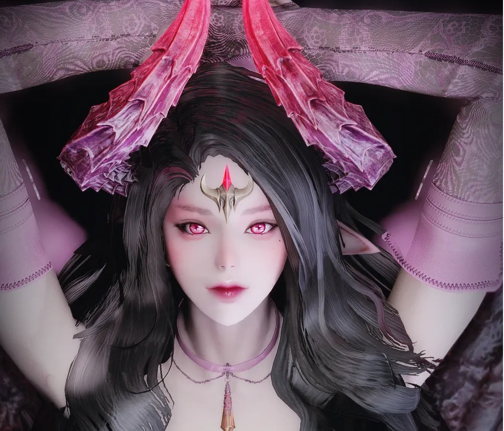 《上古卷軸5：天際重制版》驚艷女隨從魅魔比亞基媞MOD