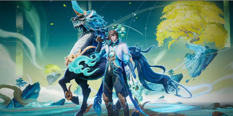 《王者榮耀》馬可兔年限定皮膚展示