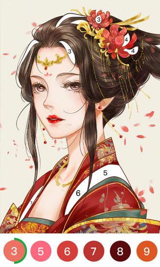 樂涂數(shù)字填色