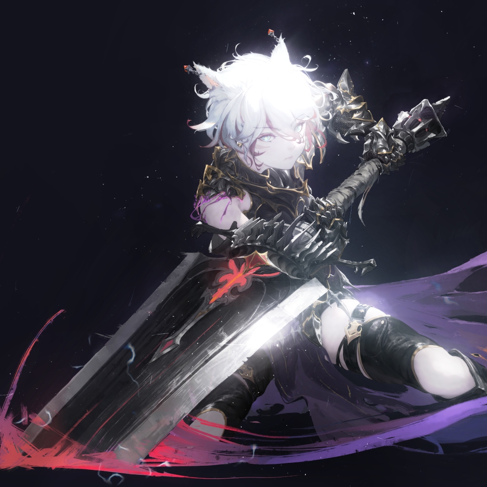 《Wallpaper Engine》最終幻想14貓魅族戰士繪圖動態壁紙