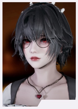 《AI少女》短發紅瞳眼鏡娘MOD