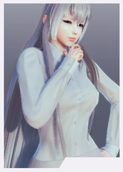 《AI少女》白發高冷冰山小姐姐MOD