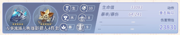 《原神》那維萊特畢業(yè)面板一覽
