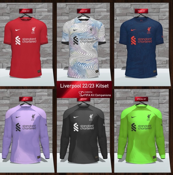 《FIFA 22》利物浦2022-23賽季球衣包