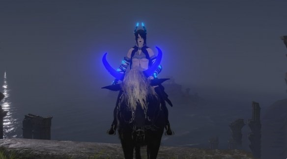 《艾爾登法環(huán)》夜光靈馬角多顏色可選MOD
