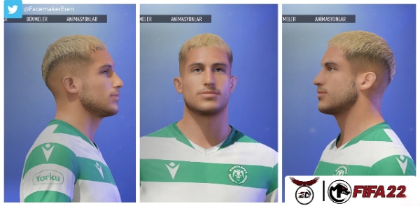 《FIFA 22》卡爾沃臉型補丁