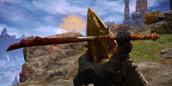 《艾爾登法環》血源詛咒千陰太刀替換尸山血海MOD
