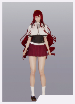 《AI少女》惡魔高校紅發美女莉雅絲MOD