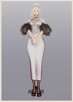 《AI少女》旗袍黑絲貴婦MOD