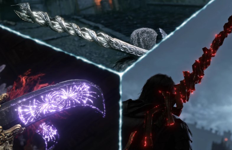 《艾爾登法環》動畫發光的武器MOD