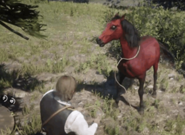 《荒野大鏢客2》更大的玫瑰色阿拉伯馬MOD