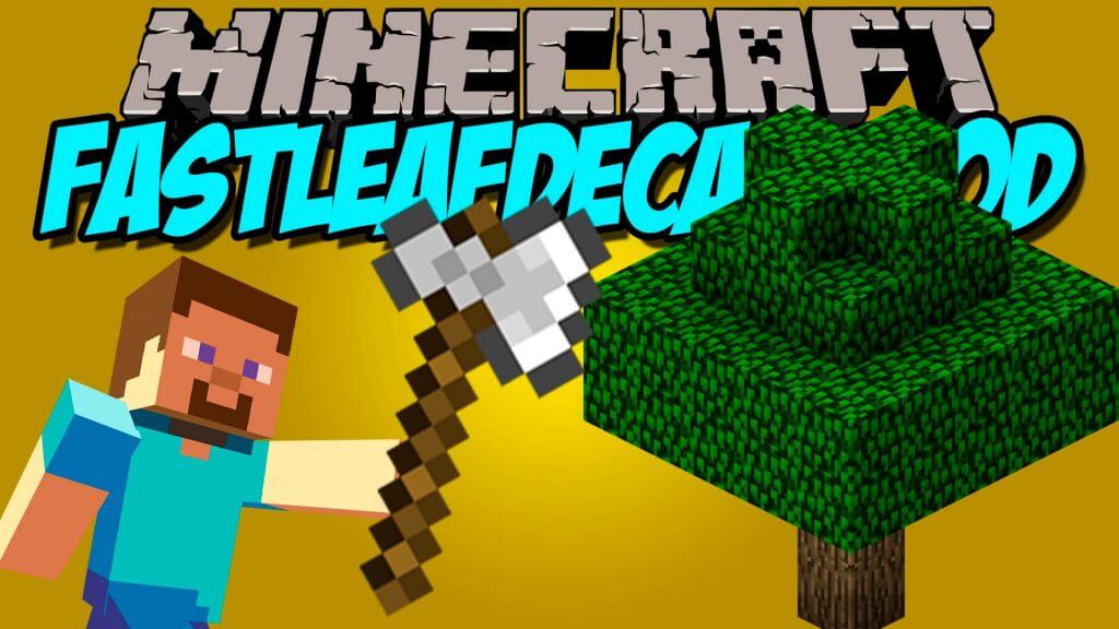 《我的世界》1.19.1砍伐樹木樹葉快速消失MOD