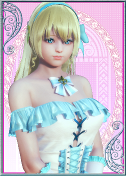 《AI少女》金發(fā)藍瞳優(yōu)雅白裙小姐姐MOD