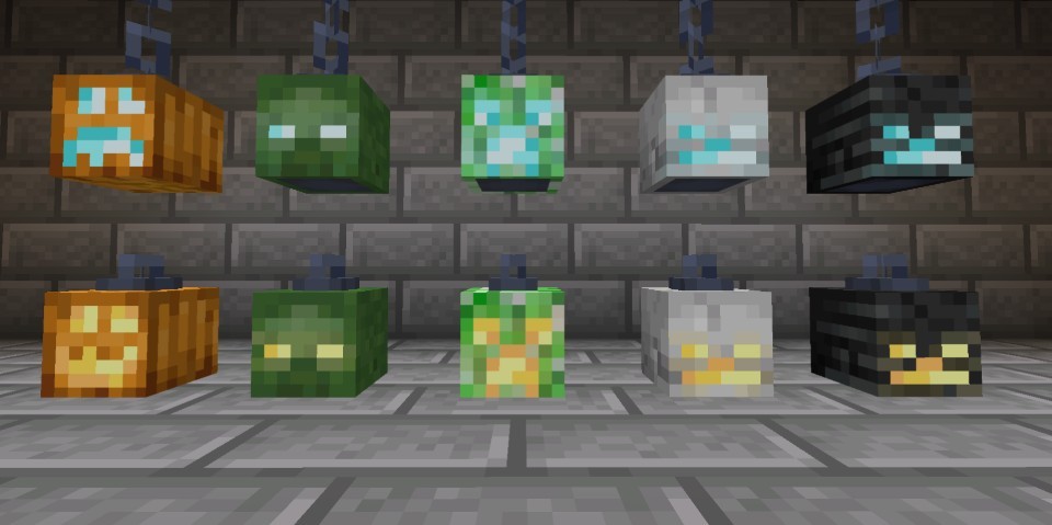 《我的世界》1.16.5燈籠皮膚包MOD