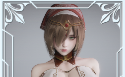 《AI少女》褐發碧眼神級性感異世界舞娘MOD