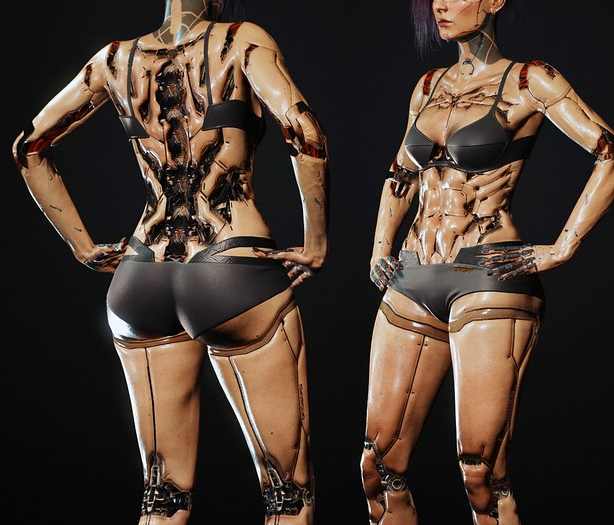 《賽博朋克2077》荒坂網絡獨特女V預設MOD