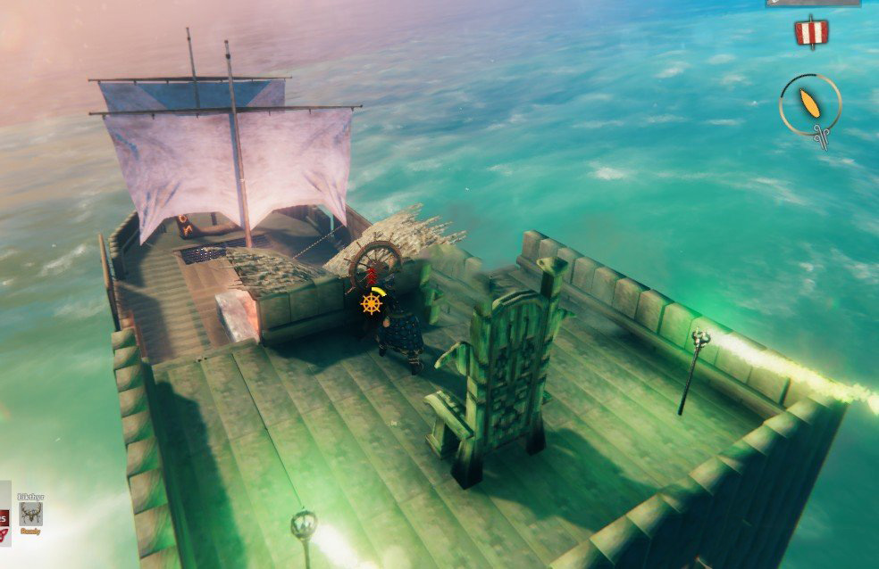 《Valheim：英靈神殿》建造自己的船MOD