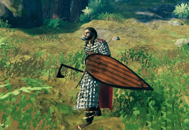 《Valheim：英靈神殿》中世紀風箏盾MOD