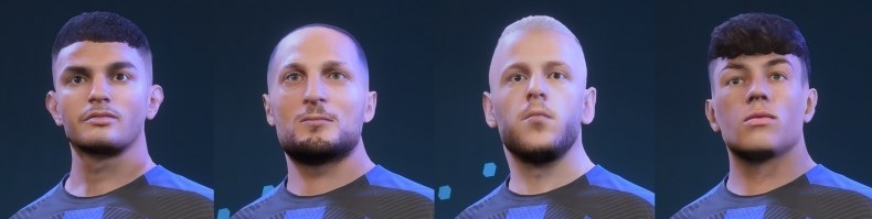 《FIFA 23》國際米蘭4名球員臉型包