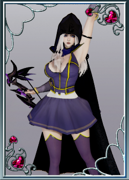 《AI少女》白發(fā)紫裙性感女游俠MOD