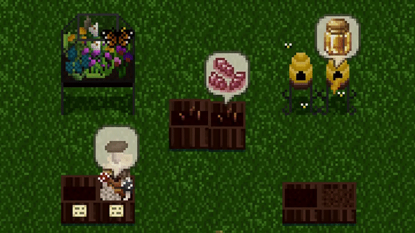 《星露谷物語》蝴蝶籠、蜂箱、花盆、蟲箱動態(tài)美化MOD