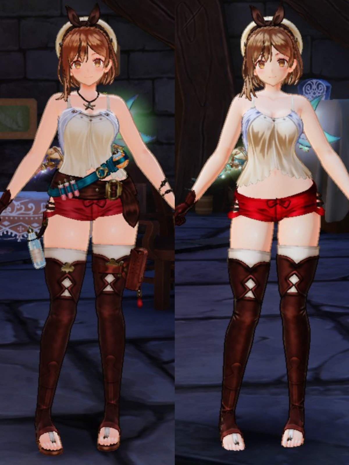 《萊莎的煉金工房3：終結之煉金術士與秘密鑰匙》萊莎瘦腿MOD