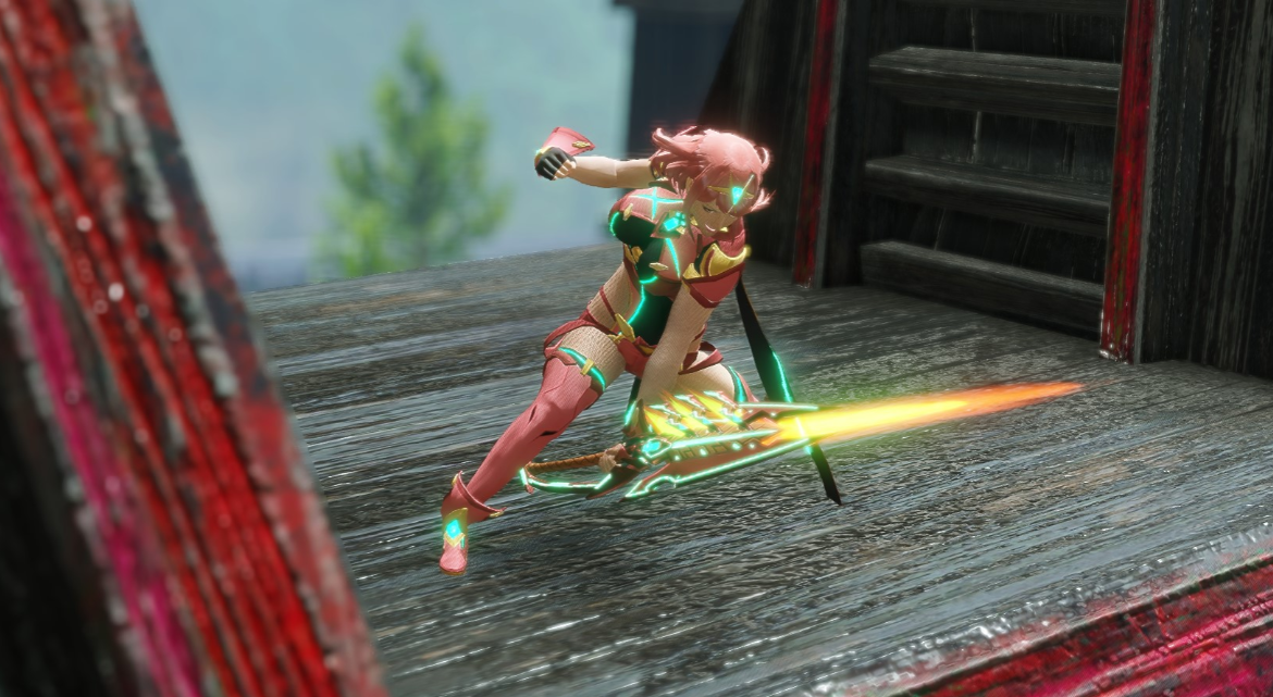 《怪物獵人崛起：曙光》異度之刃焰風神龍套MOD