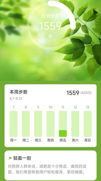 輕盈計步